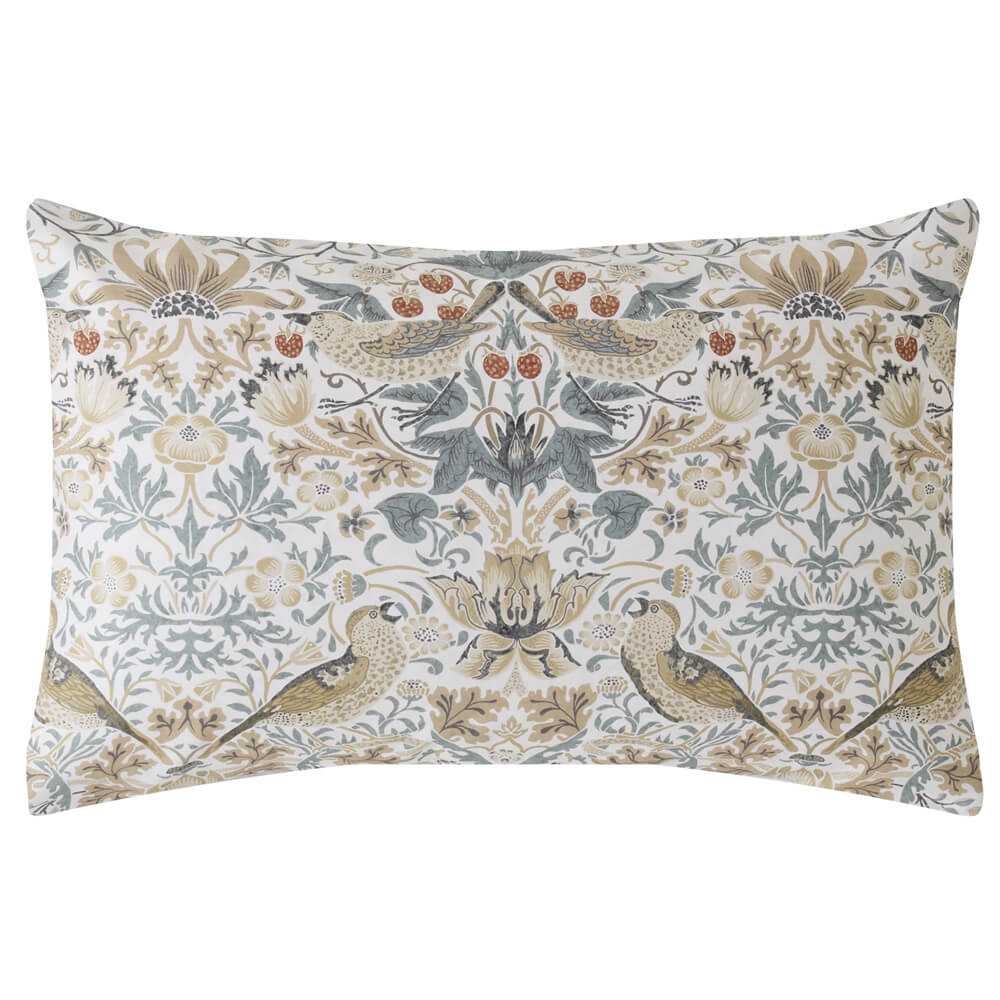 William Morris At Home Strawberry Thief Pair of Pillowcases